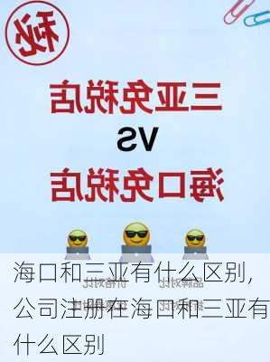 海口和三亚有什么区别,公司注册在海口和三亚有什么区别-第2张图片-阿丹旅游网