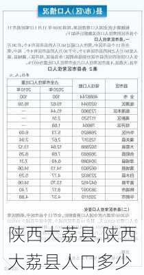 陕西大荔县,陕西大荔县人口多少-第2张图片-阿丹旅游网