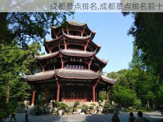 成都景点排名,成都景点排名前十-第2张图片-阿丹旅游网