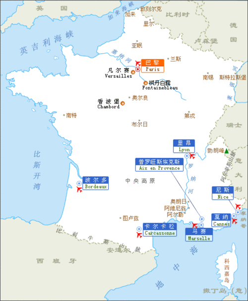 法国旅游路线,法国旅游路线设计方案路线-第2张图片-阿丹旅游网