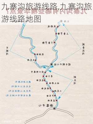 九寨沟旅游线路,九寨沟旅游线路地图-第3张图片-阿丹旅游网