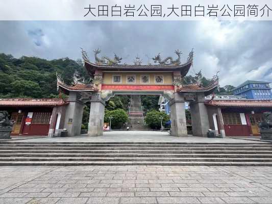 大田白岩公园,大田白岩公园简介-第1张图片-阿丹旅游网