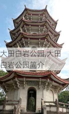 大田白岩公园,大田白岩公园简介-第3张图片-阿丹旅游网