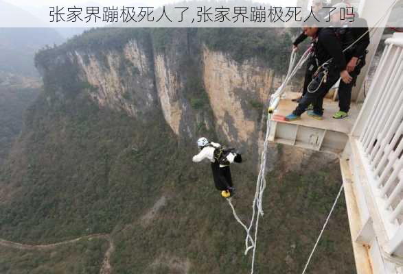 张家界蹦极死人了,张家界蹦极死人了吗-第3张图片-阿丹旅游网