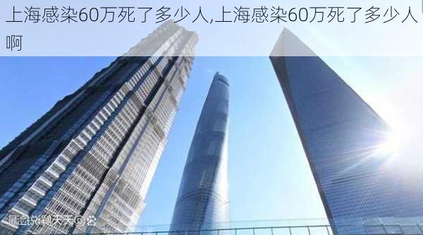 上海感染60万死了多少人,上海感染60万死了多少人啊-第2张图片-阿丹旅游网