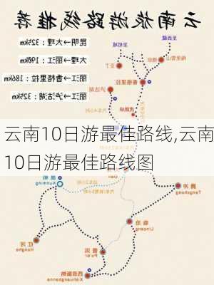 云南10日游最佳路线,云南10日游最佳路线图-第2张图片-阿丹旅游网