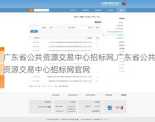 广东省公共资源交易中心招标网,广东省公共资源交易中心招标网官网