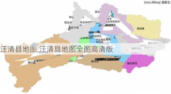 汪清县地图,汪清县地图全图高清版-第3张图片-阿丹旅游网