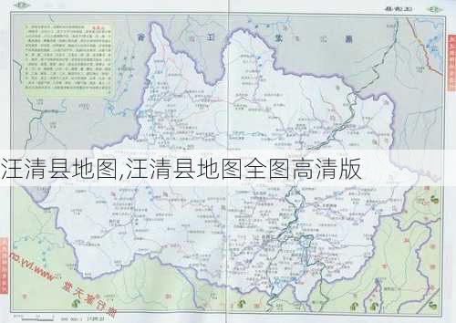 汪清县地图,汪清县地图全图高清版