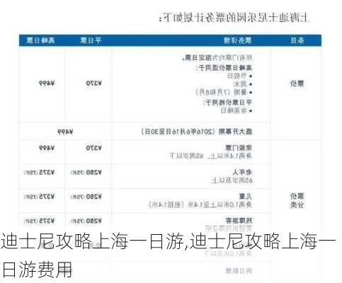 迪士尼攻略上海一日游,迪士尼攻略上海一日游费用-第2张图片-阿丹旅游网