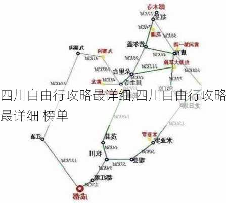 四川自由行攻略最详细,四川自由行攻略最详细 榜单-第3张图片-阿丹旅游网