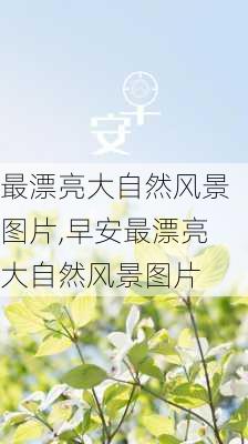 最漂亮大自然风景图片,早安最漂亮大自然风景图片-第2张图片-阿丹旅游网