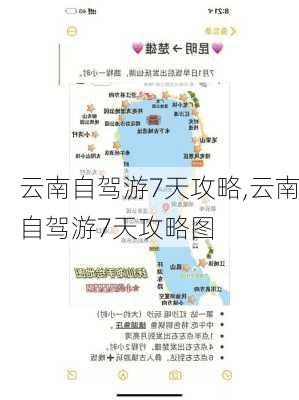 云南自驾游7天攻略,云南自驾游7天攻略图-第1张图片-阿丹旅游网