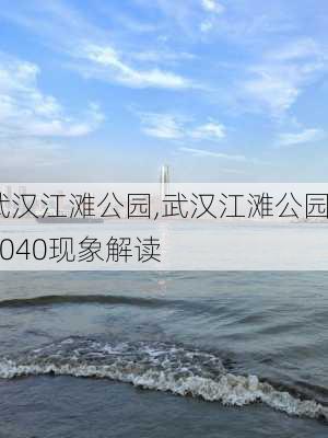 武汉江滩公园,武汉江滩公园1040现象解读-第2张图片-阿丹旅游网