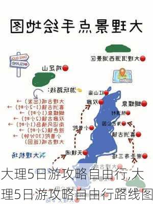 大理5日游攻略自由行,大理5日游攻略自由行路线图