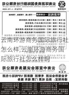 云南环游商务国际旅行社怎么样,云南环游商务国际旅行社怎么样啊-第1张图片-阿丹旅游网