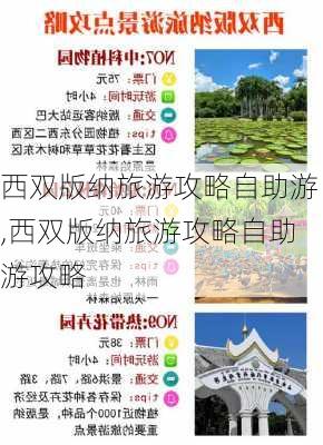 西双版纳旅游攻略自助游,西双版纳旅游攻略自助游攻略